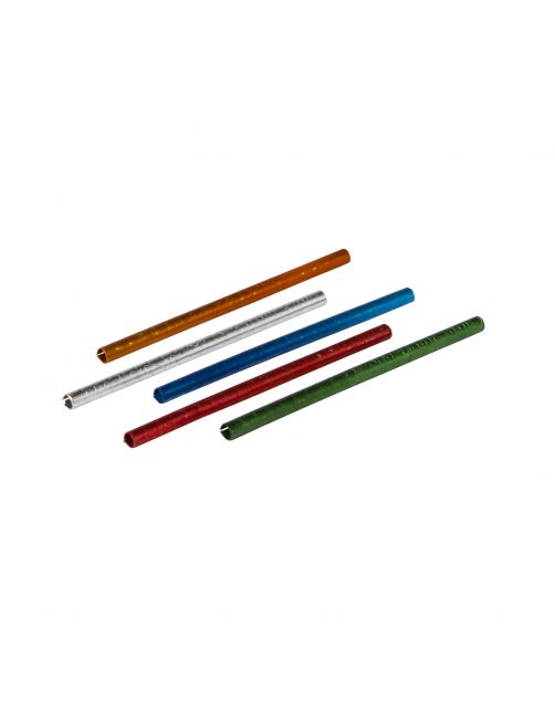 Homestyle Exoten-Ringen Zak A 100 - Vogelbroedbenodigheden - Assorti 5x20 stuks Aluminium