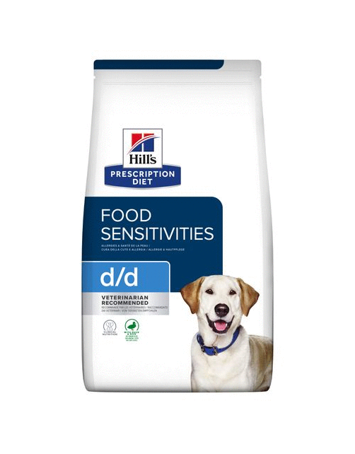 Hill's Prescription Diet D\/D Food Sensitivities Zak Eend&Rijst - Hondenvoer