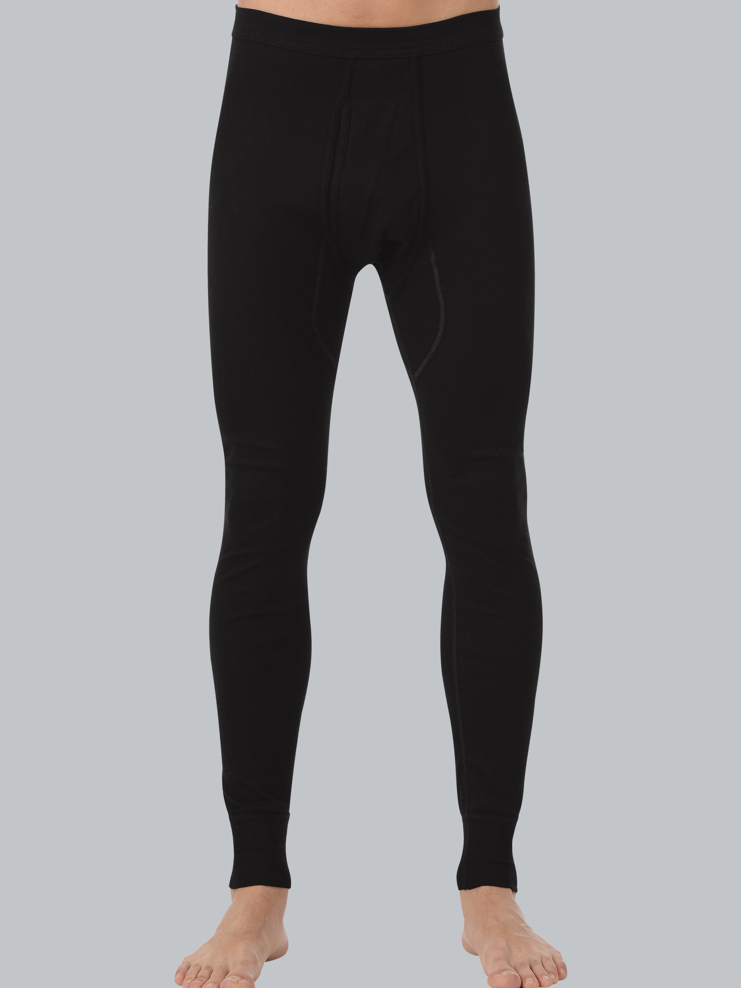 Lange Unterhose im Doppelpack Schwarz