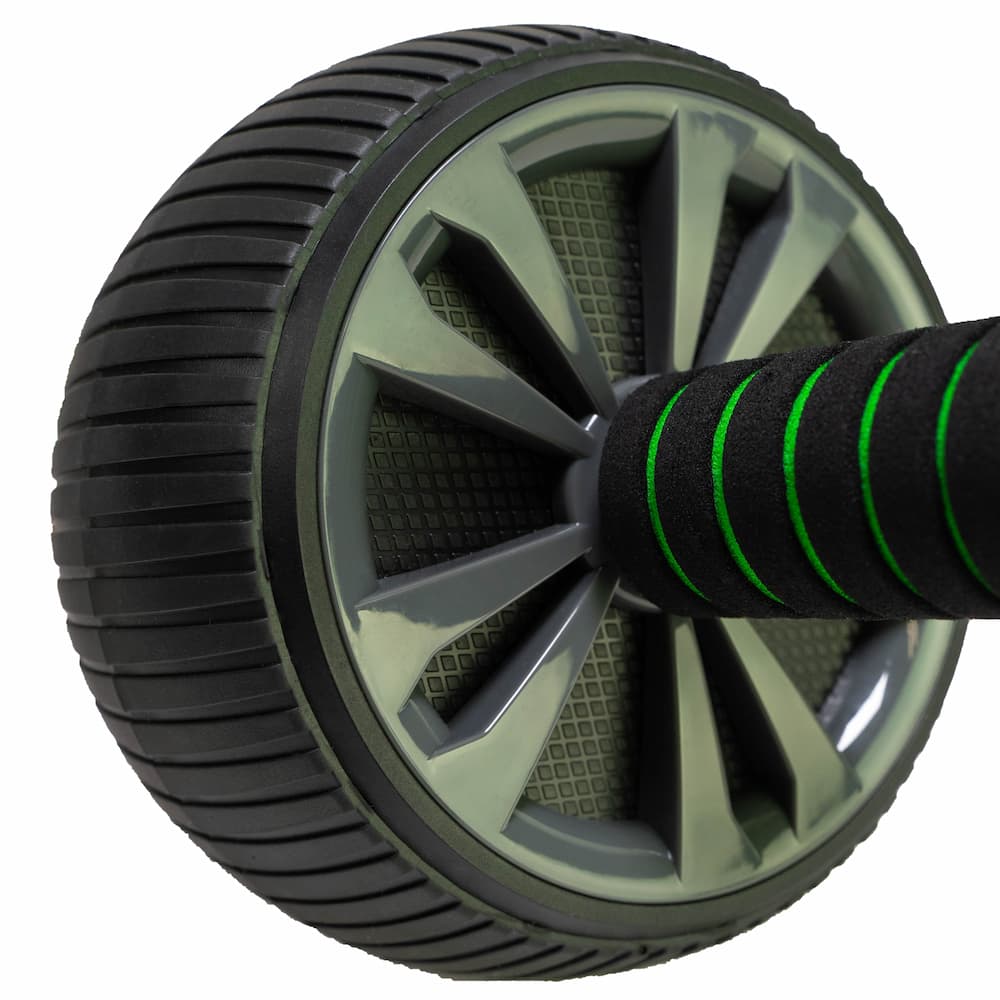 TUNTURI Pro Exercise Wheel Deluxe avec Tapis NBR