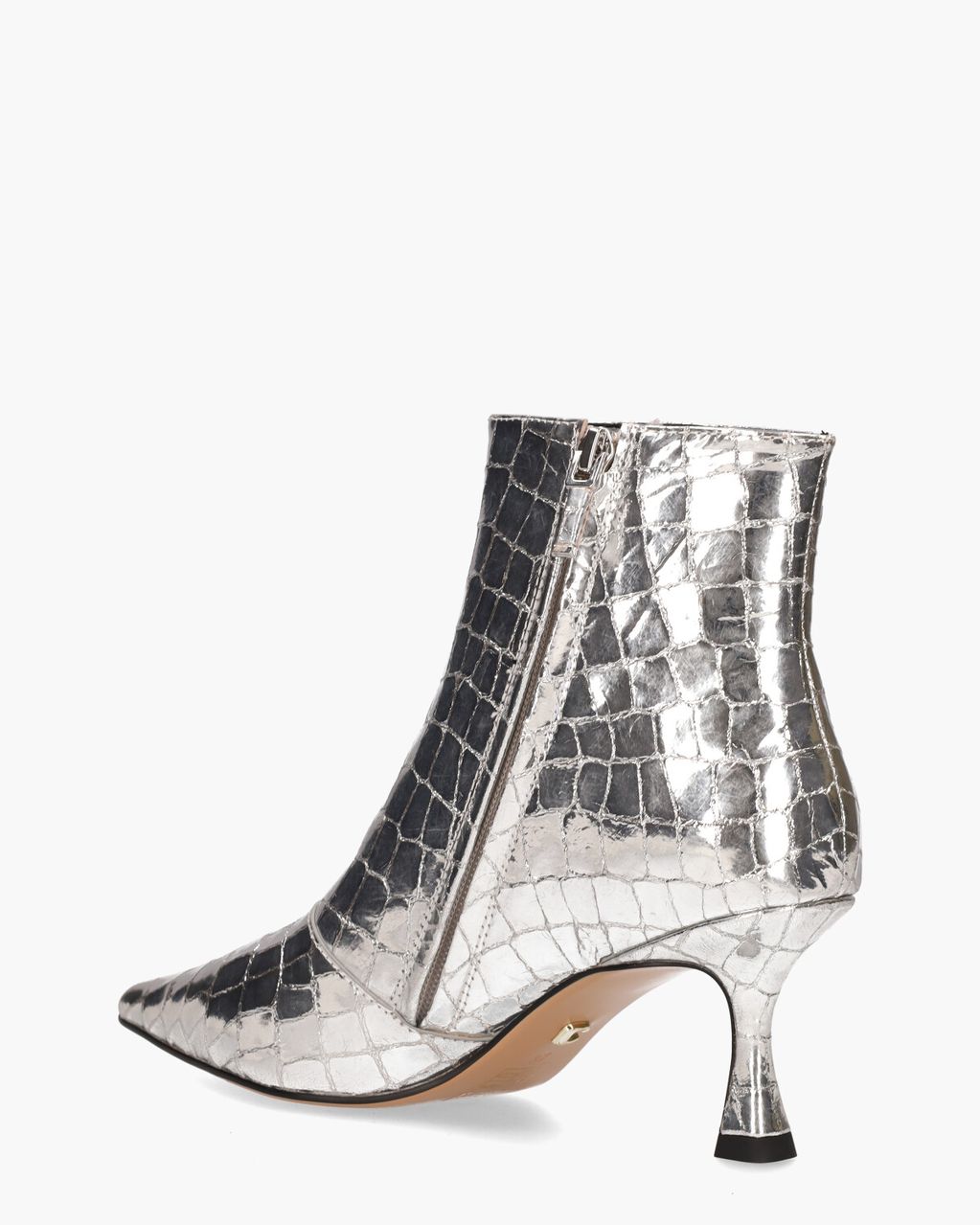 Lola Cruz Jazmine Zilver Dames Enkelboots