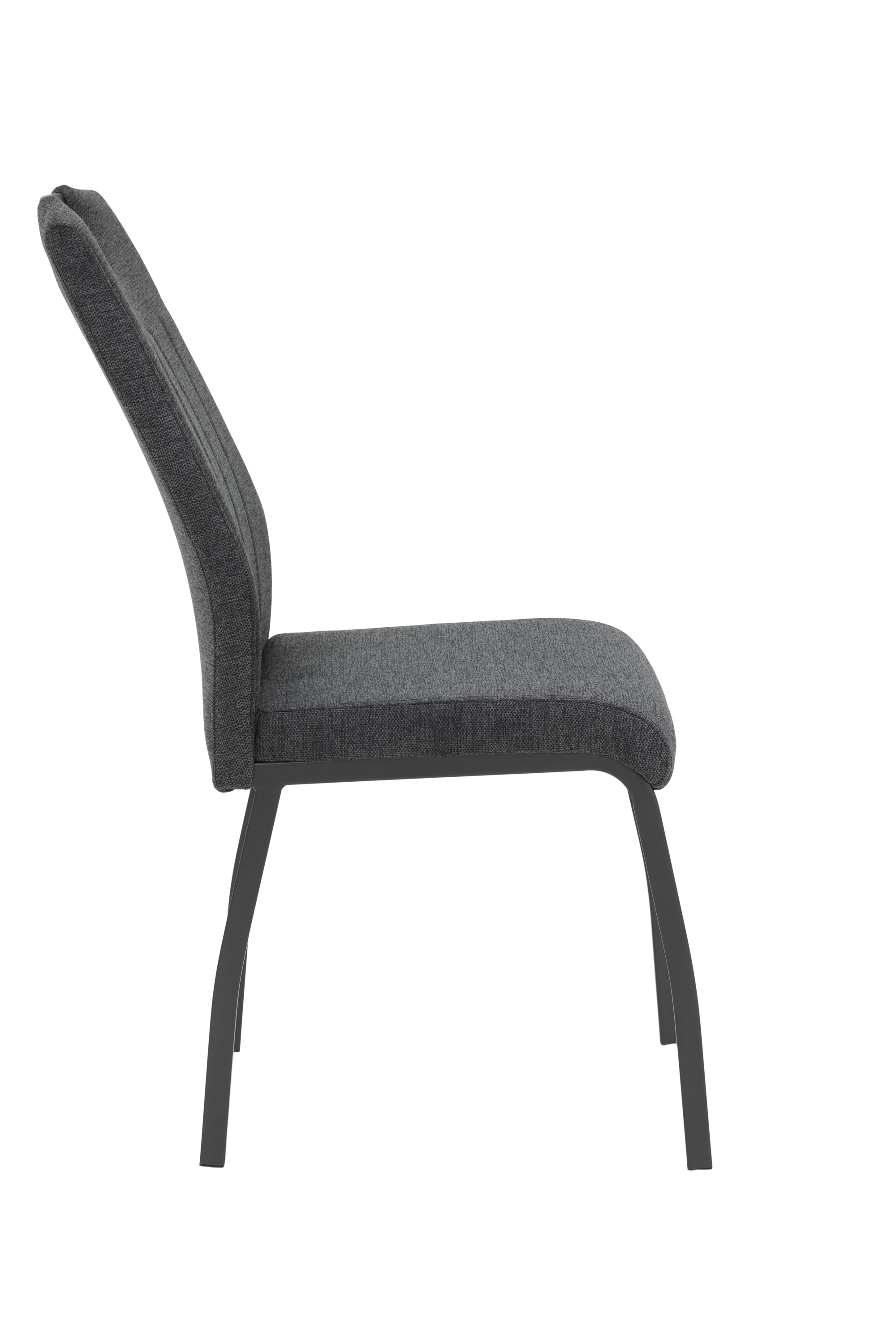 Polsterstuhl ELIF III 2er Set anthrazit