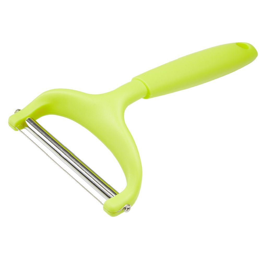 Coupe fromage en inox et plastique vert