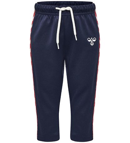 Hummel Hosen - HMLHarley - Navy/Rot