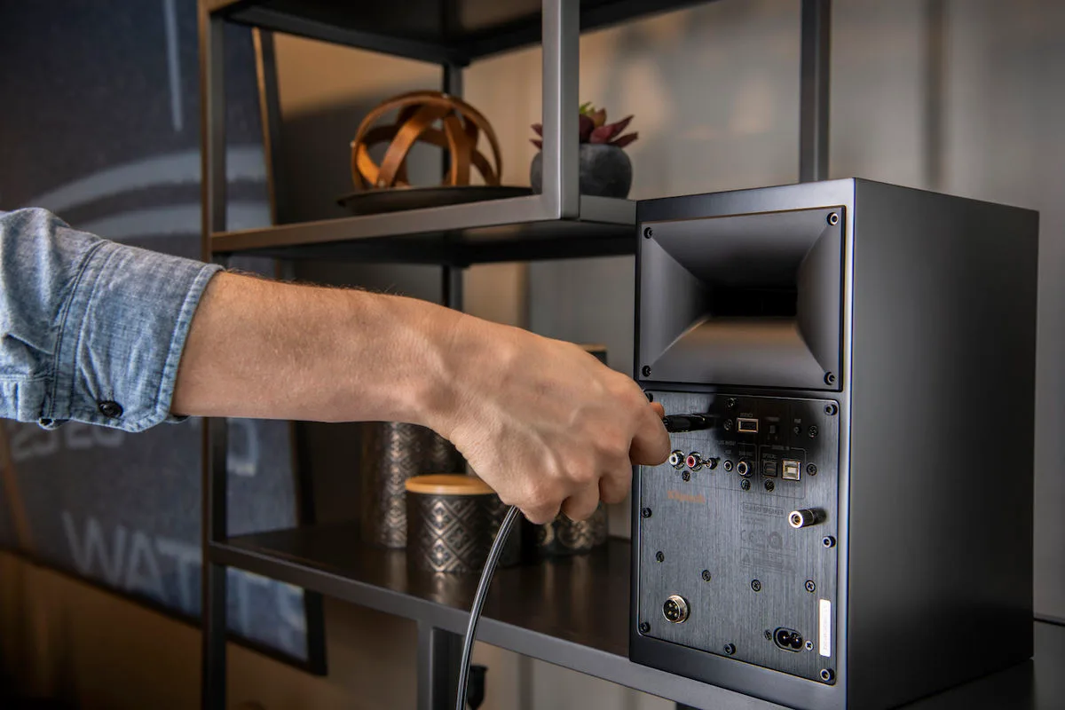 Klipsch The Fives Noir mat Enceintes sans fil hi-fi