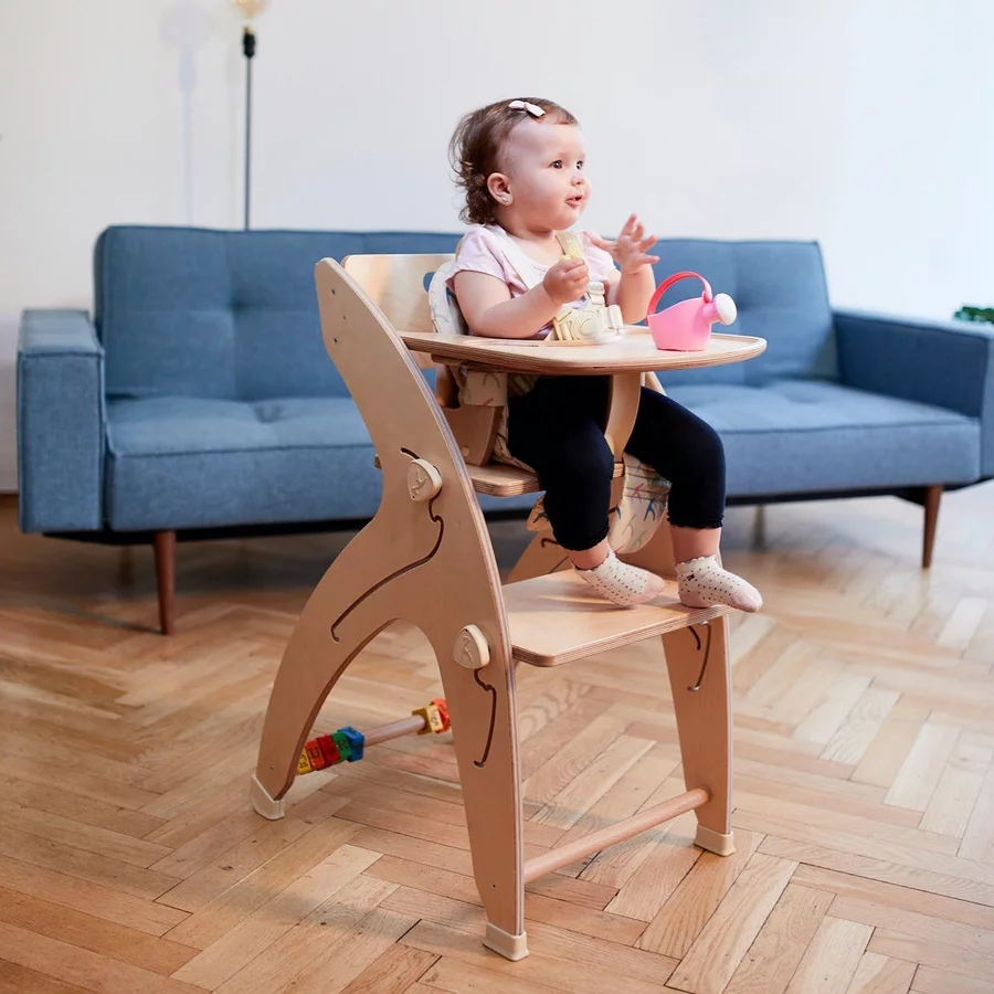 QuarttoLino® Hochstuhl Set Mini Weiß