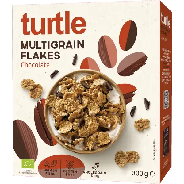 Bio Multigrain Flakes Chocolate