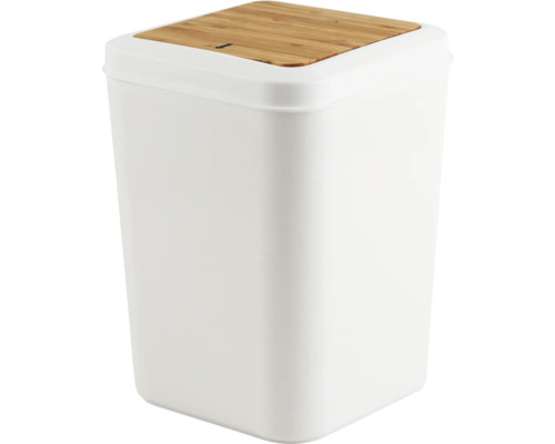 form&style beugelemmer 7 liter wit/bamboe