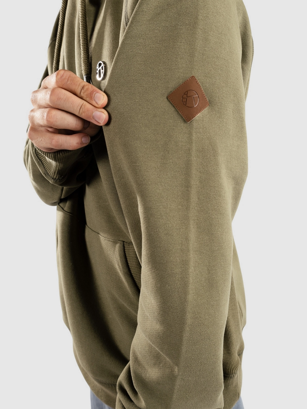 Kazane Esben Hoodie burnt olive