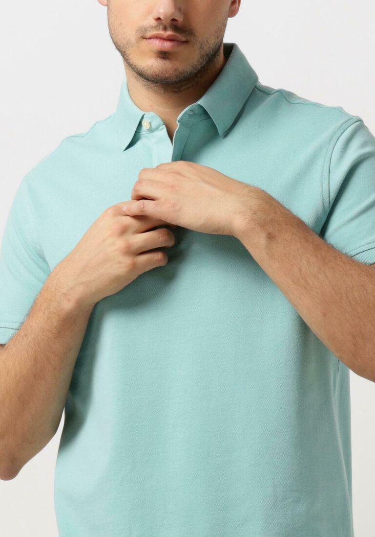 TOMMY HILFIGER blauwe tommy hilfiger polo 1985 slim polo