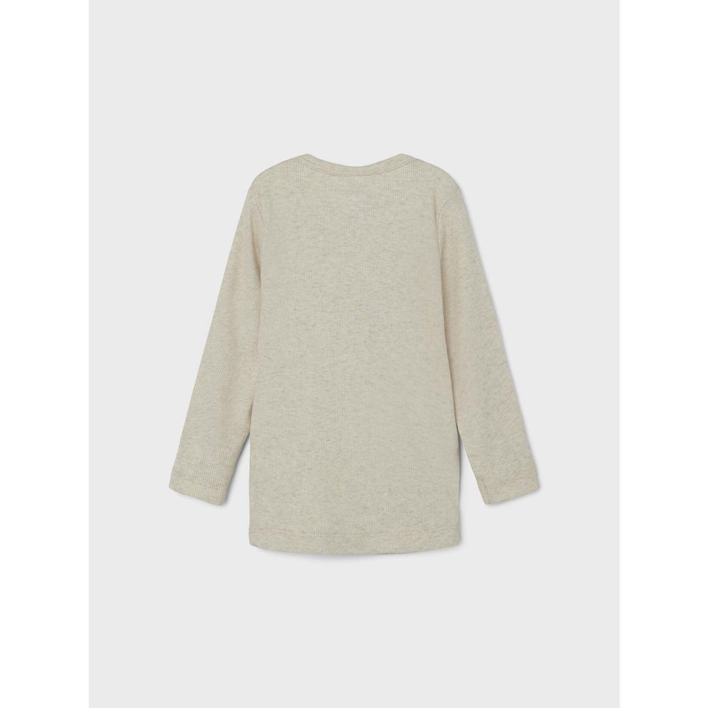 Peyote Melange Kab Noos Bluse - Name it → Luksusbaby.dk