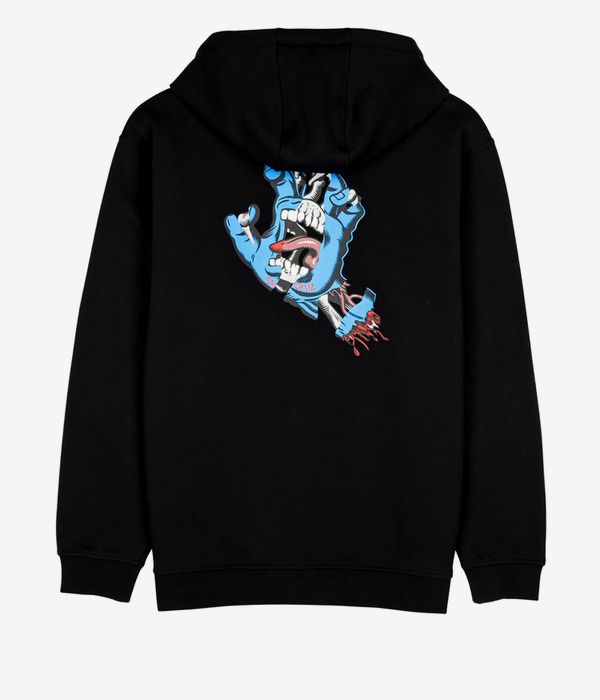 Santa Cruz Torn Hand Hoodie (black)