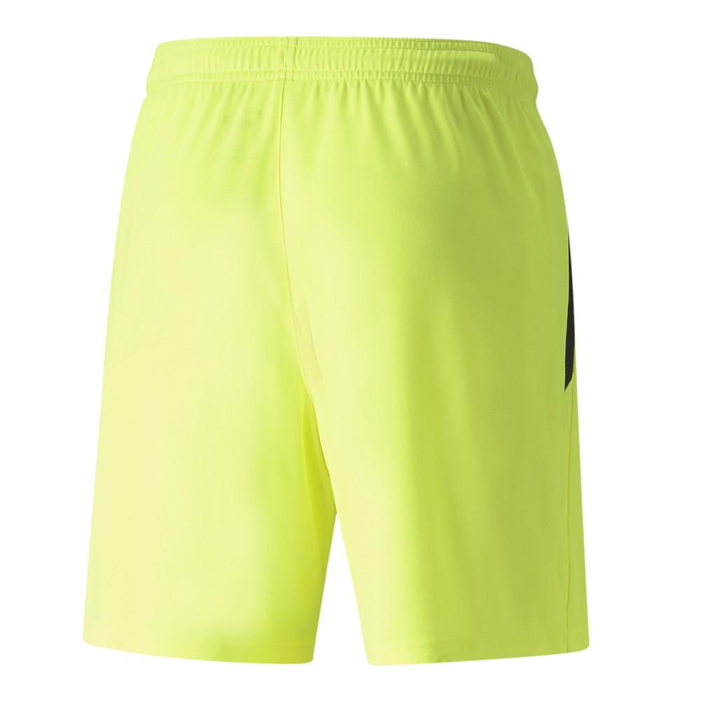 Puma Short de foot Jaune Fluo Homme Puma Teamliga
