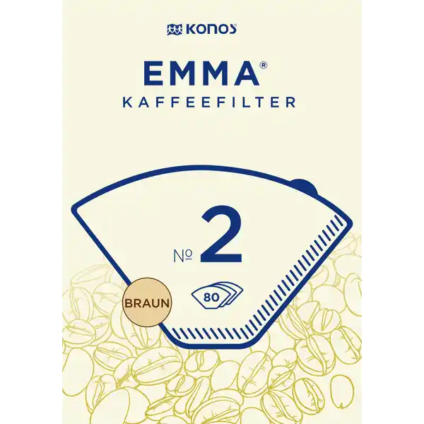 Kaffeefilter braun Gr. 2