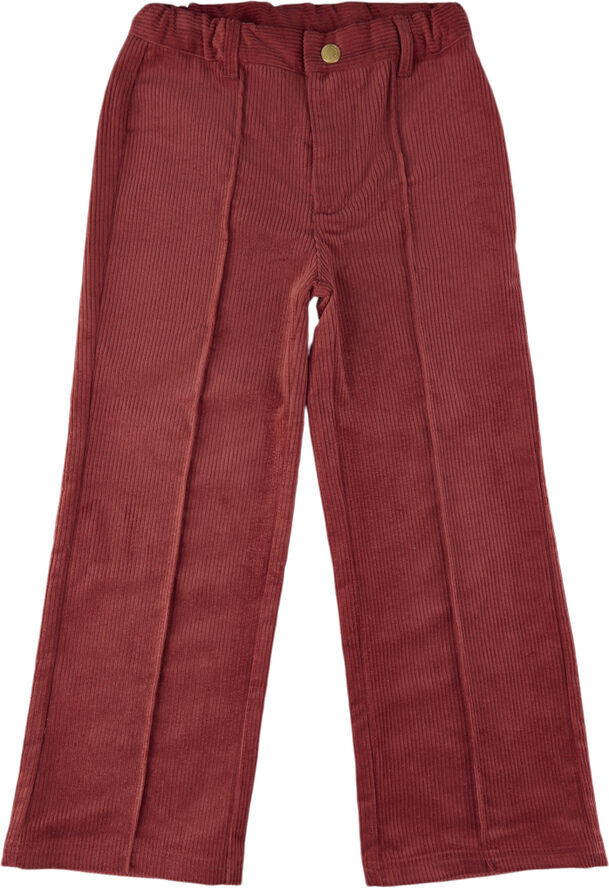 Soft Gallery SGKELIDA CORDUROY PANTS Mineral red