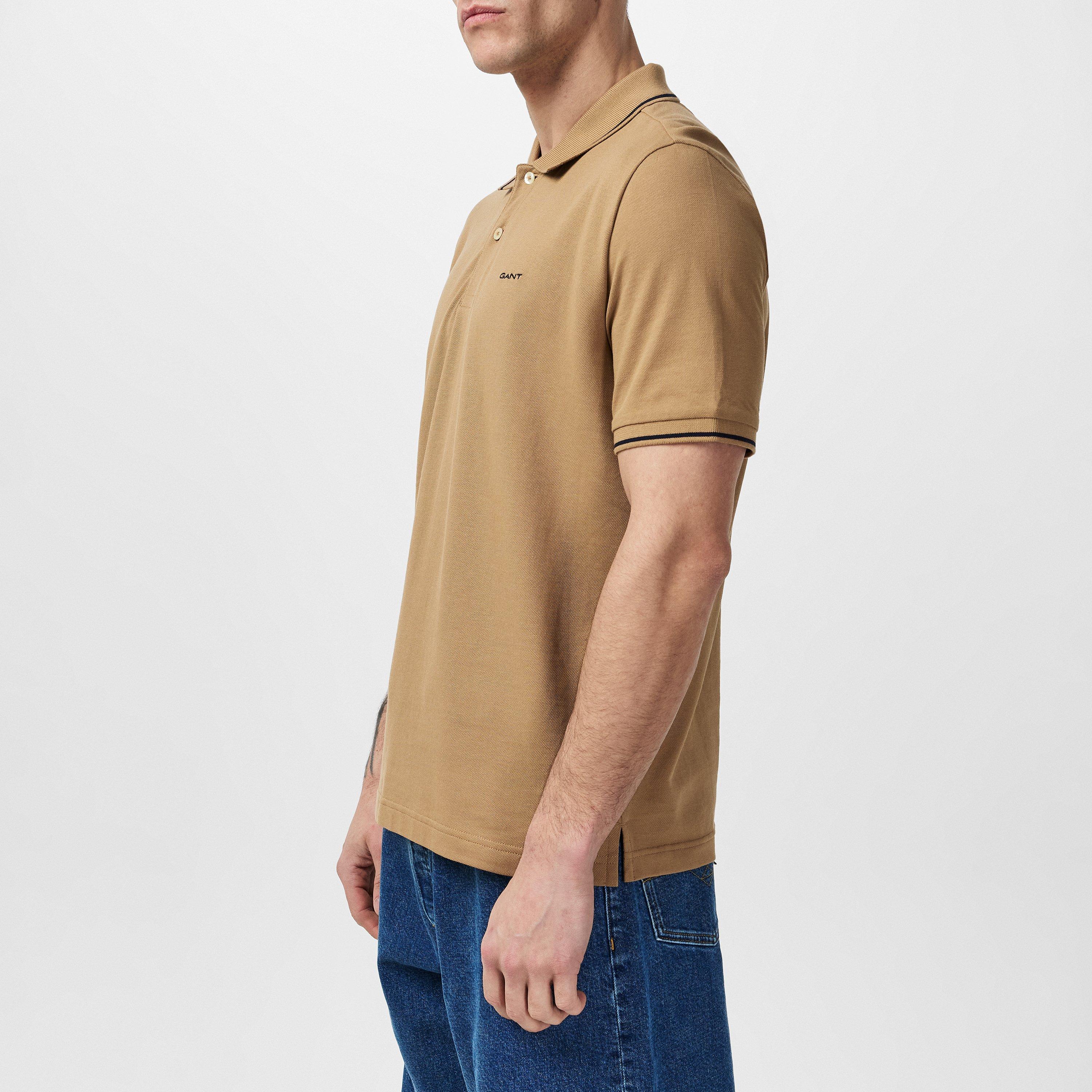 Gant Tipped Pique Polo Shirt