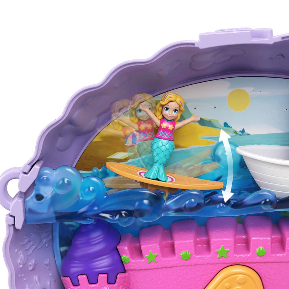 Polly Pocket Große tragbare Muscheltasche