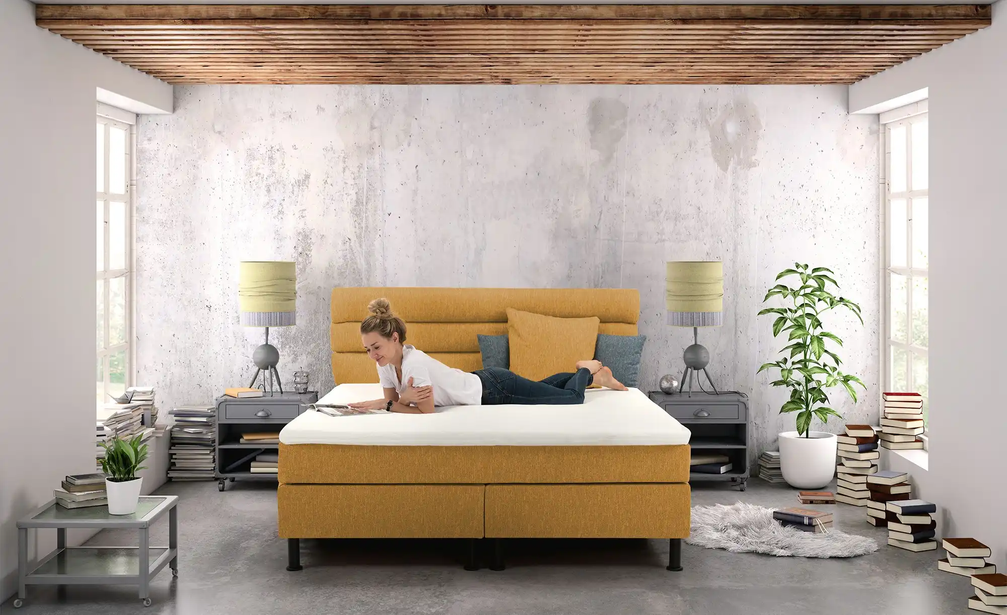 Boxspringbett Lina