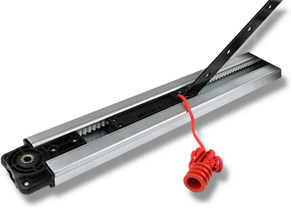 Schartec Move 600 Garagentorantrieb Serie 3 Set inkl. 2 Handsender und Schiene - elektrischer Torantrieb - Garagentoröffner für Schwingtor und Sektionaltor Garagentor Antrieb