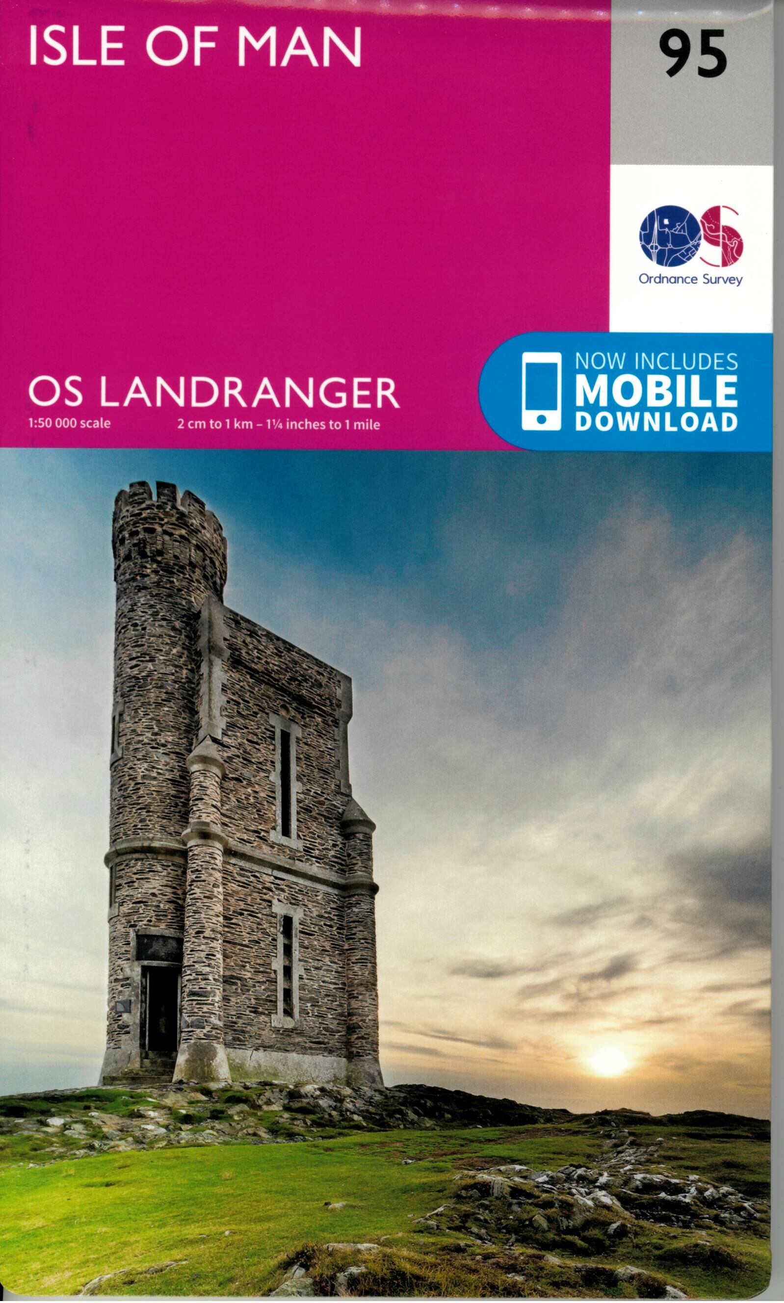 ORDNANCE SURVEY - 95 GB ISLE OF MAN 1 50 000