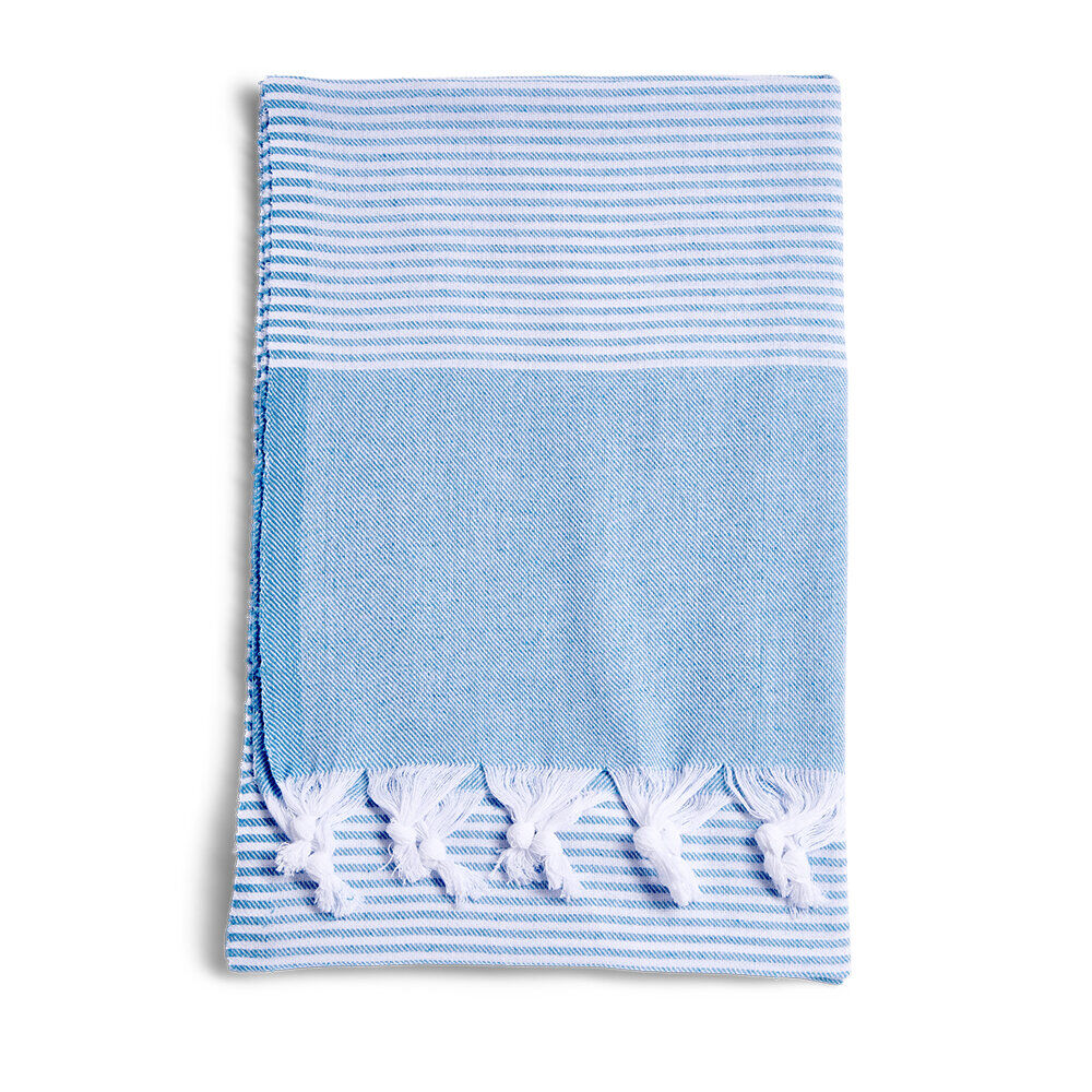 Serviette de plage fouta 1 personne 90x165cm - 3 modèles