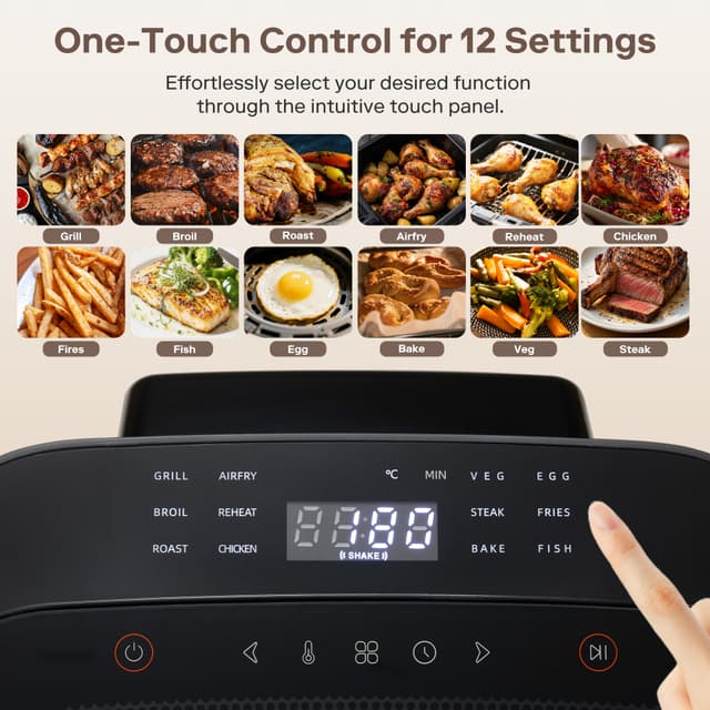 North airfryer 205003 (sort)