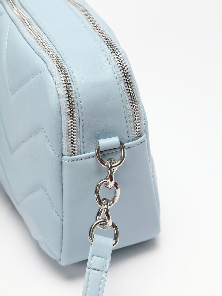 Bolsa acolchoada - Azul claro