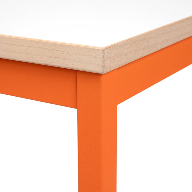 Modulor Tisch M für Kinder, gerberarot