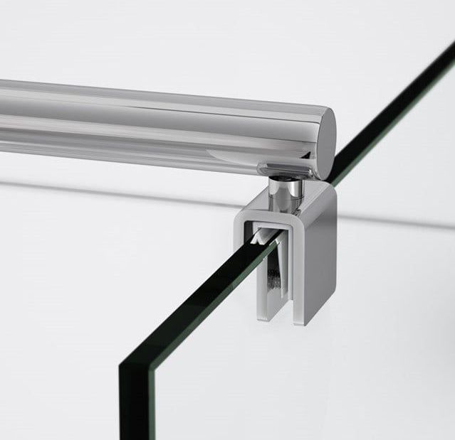 Zircon Comfort Douchecabine | 70x70 cm Chroom Helder glas Draaideur Vierkant
