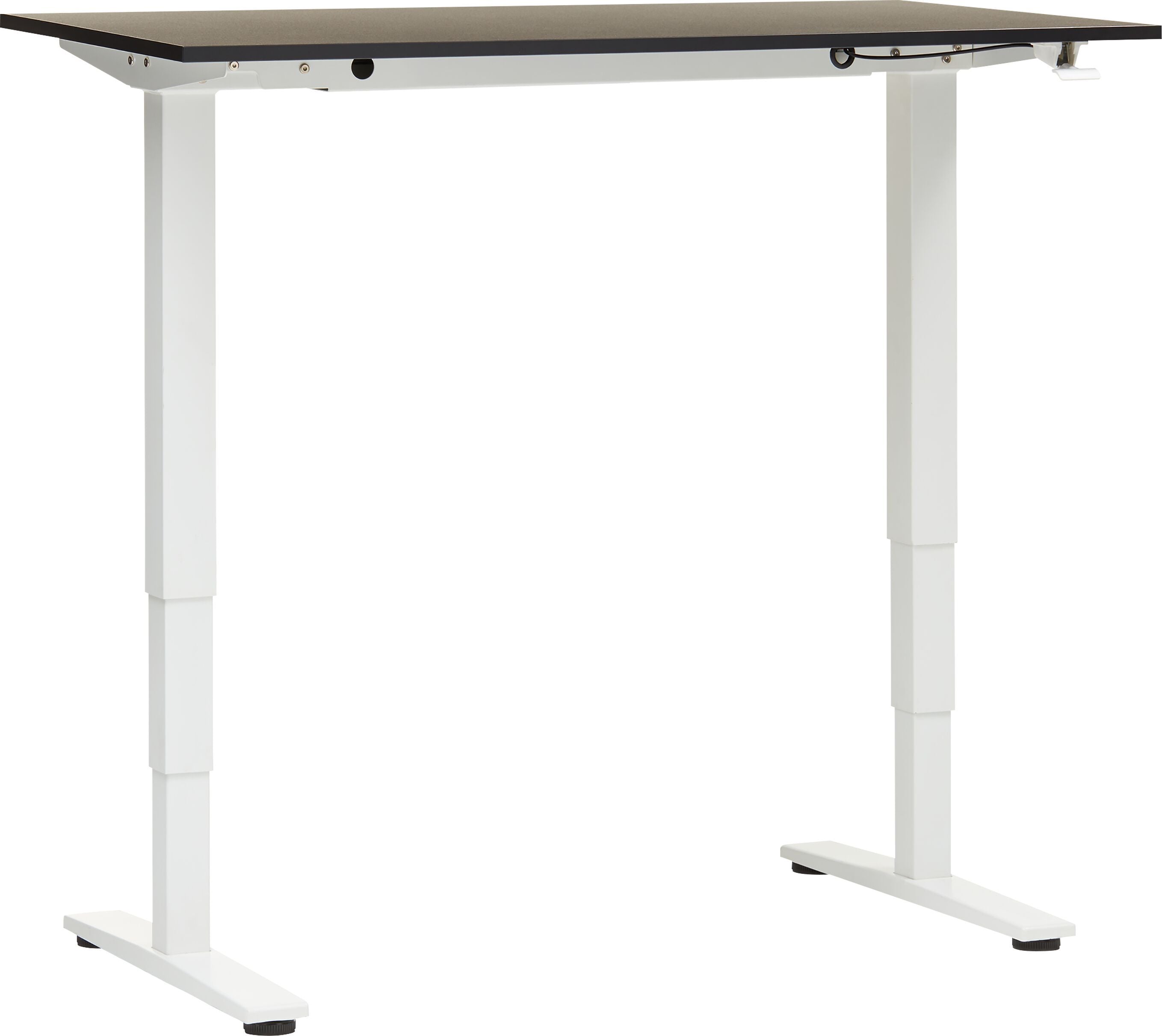 ECCO Light_Pult h.v.135x70_weiss/schwarz - Schwarz / B: 135.0 cm x T: 70.0 cm x H: 73.0 cm