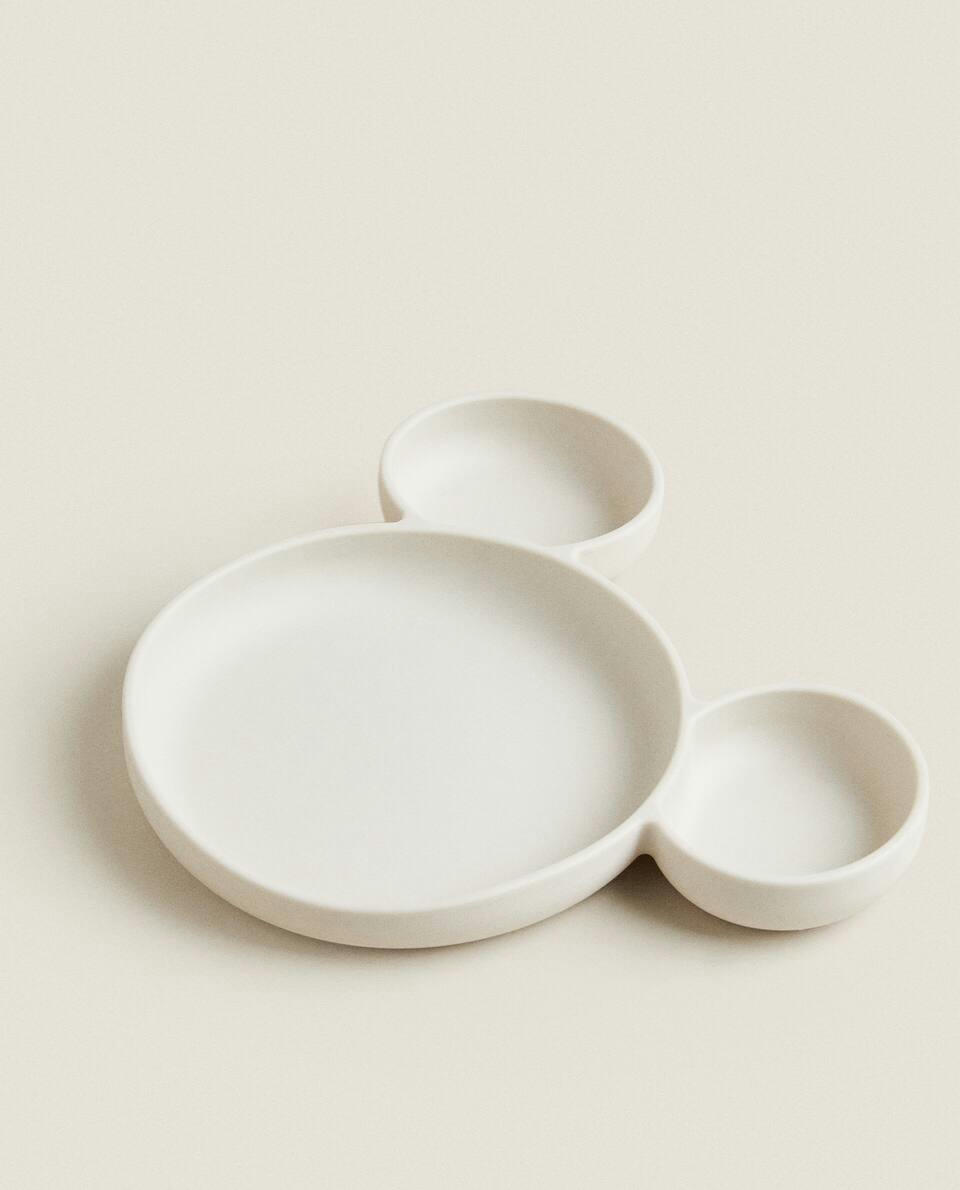MICKEY MOUSE - UTENSÍLIOS DE MESA DE SILICONE DA DISNEY