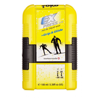 Toko Express Rip & Glide Pocket Liquid -30°/0°, 100 ml Gleitwachs