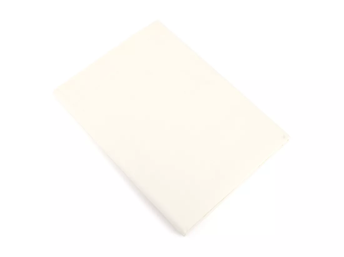 Drap plat uni 180x290 cm coton ALTO Crème