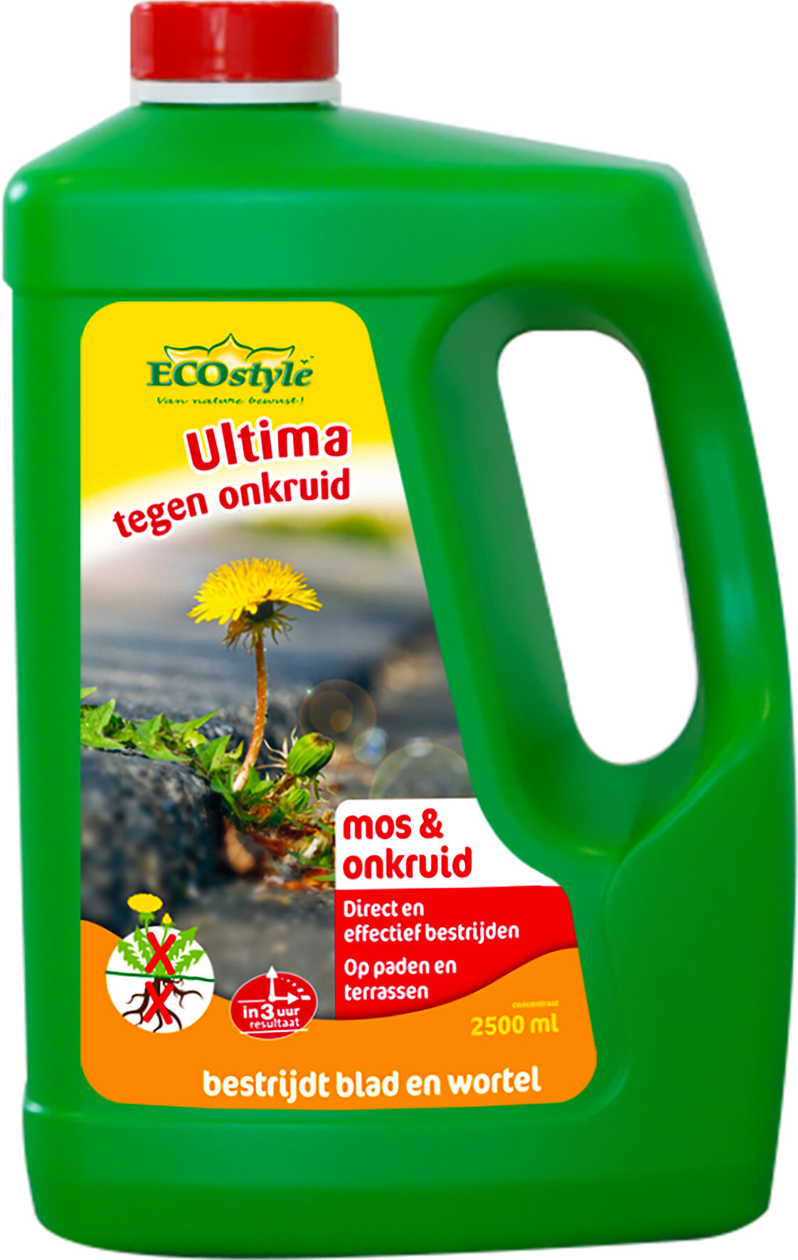 ECOstyle Ultima onkruid- en mos concentraat - onkruid- en mosbestrijder - 25000 Milliliter
