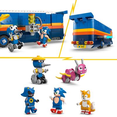 LEGO Sonic 77006 Team Sonics kommandotrailer