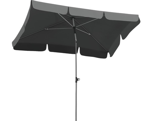 Balkonparasol Schneider Locarno 180 x 120 cm H 240 cm antraciet