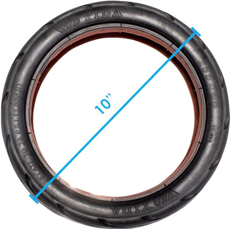 Lorelli - Buitenband - Rubber - Geschikt voor 10 Inch Kinderwagens en Driewielers