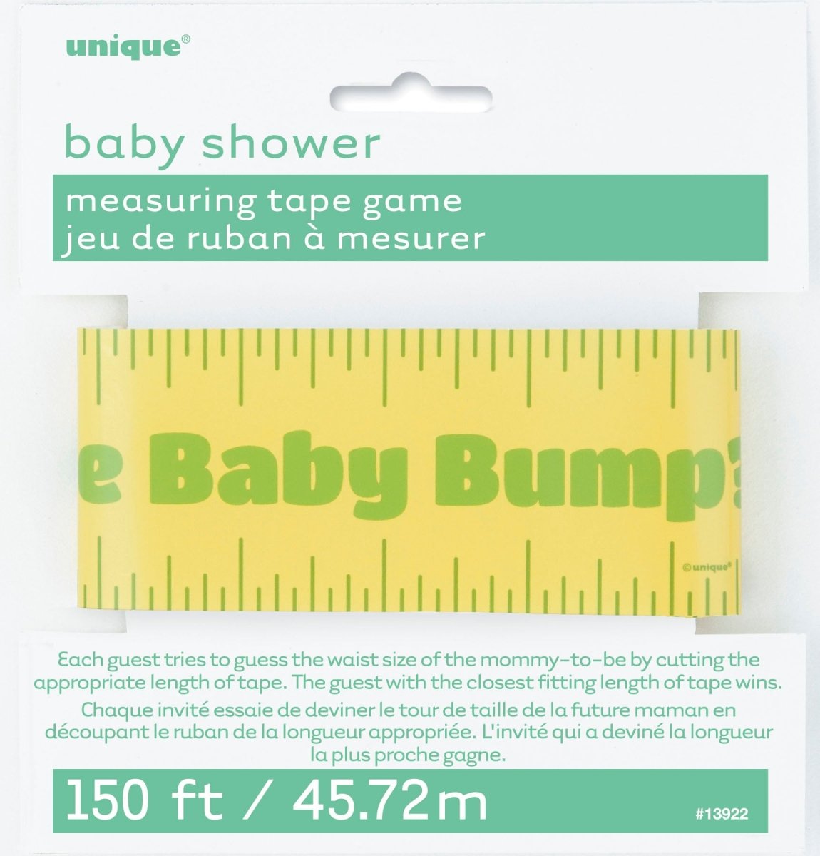 Babyshower Afzetlint Baby Bump 45,7m