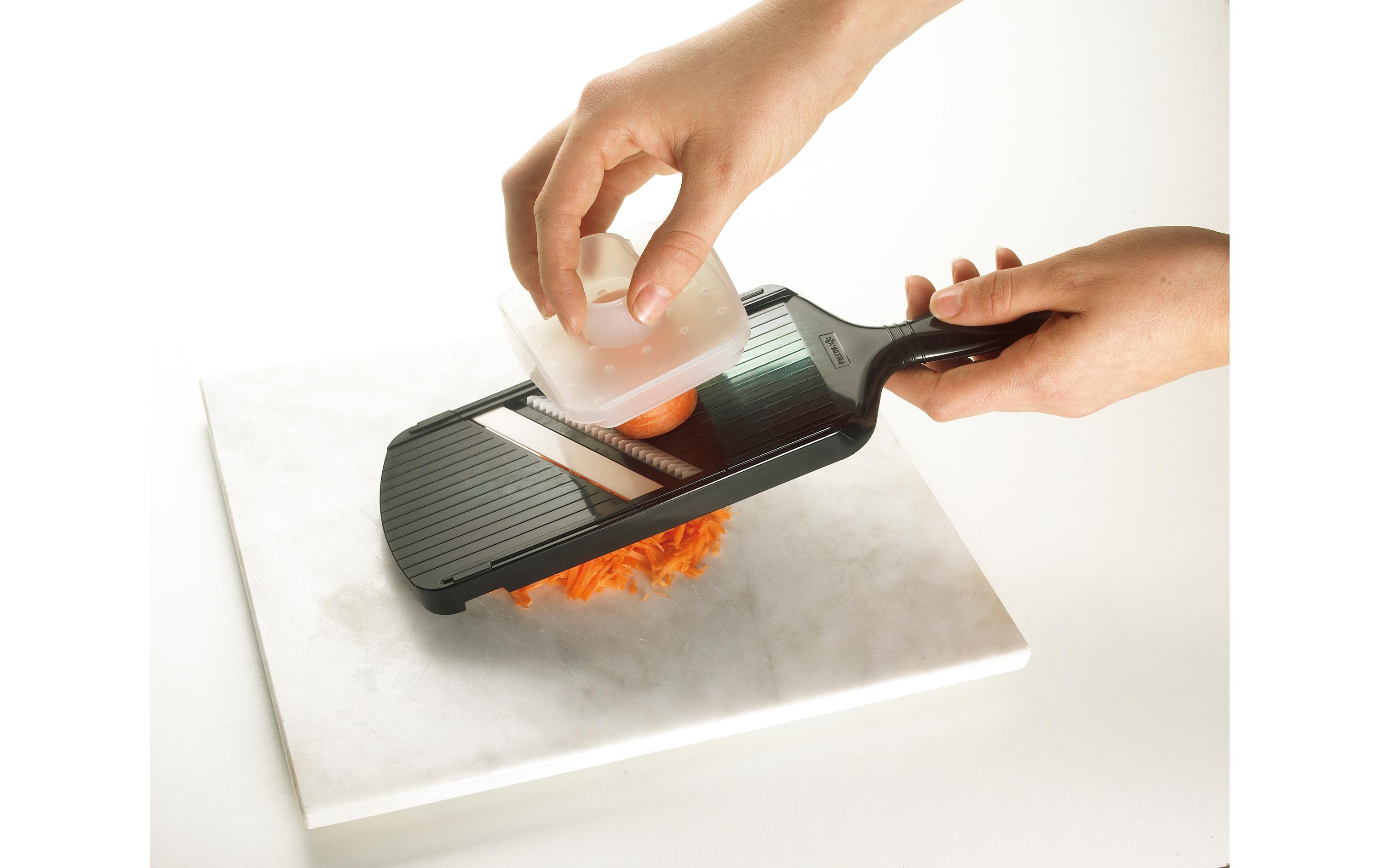 Mandoline Julienne-Hobel SchwarzJulienne-Hobel