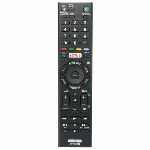 TV fjernbetjening Erstatning til RMT-TX100A Sony TV