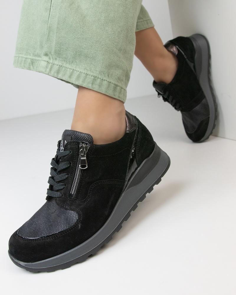 Waldläufer Hiroko Lage sneakers  - zwart