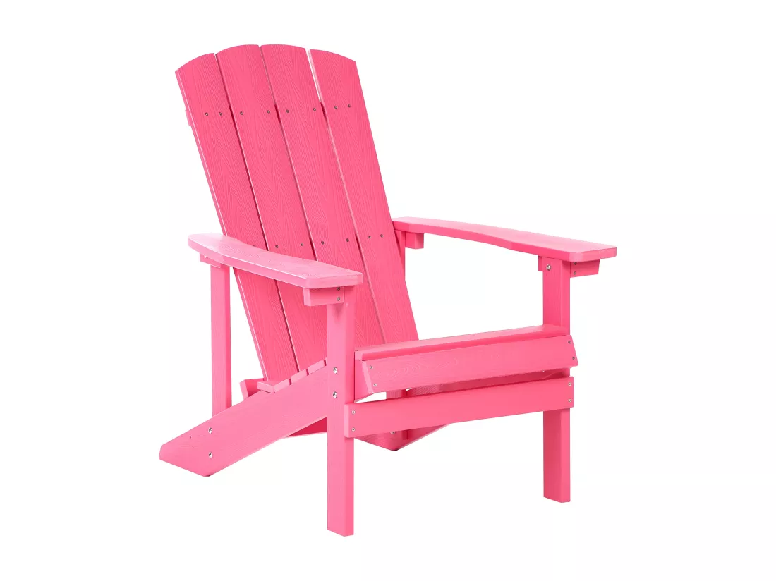 Chaise de jardin ADIRONDACK Rose