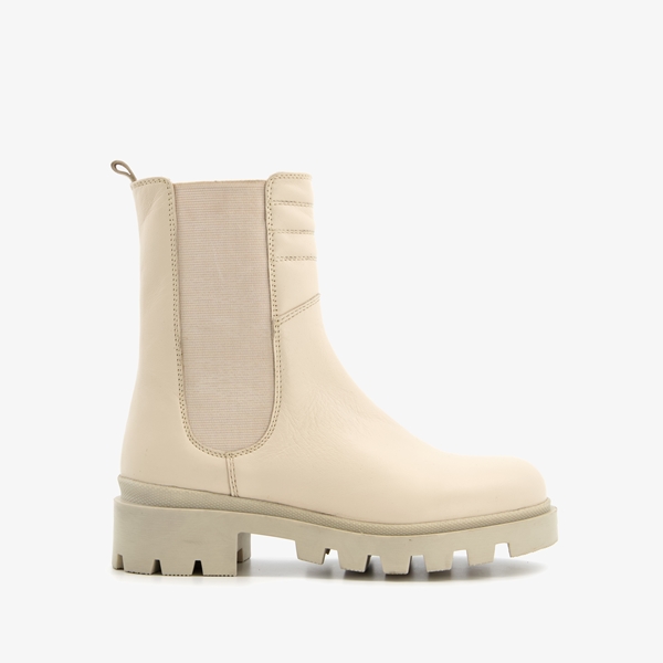 Groot leren meisjes chelsea boots
