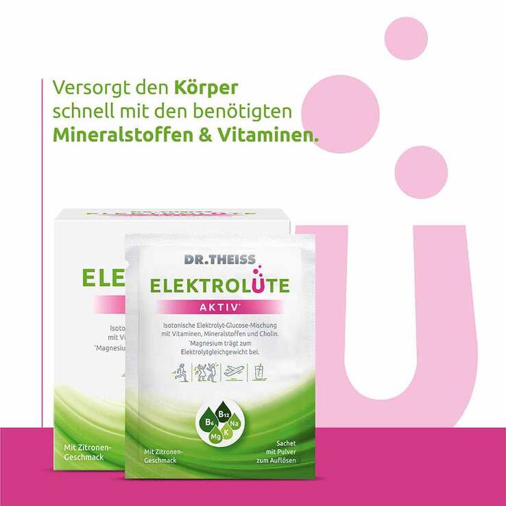 Dr. Theiss Elektrolüte Aktiv Pulver Sachets, 15 St
