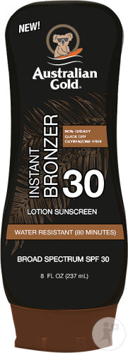 Australian Gold IP30 Lotion Avec Agent Bronzant Flacon 237ml