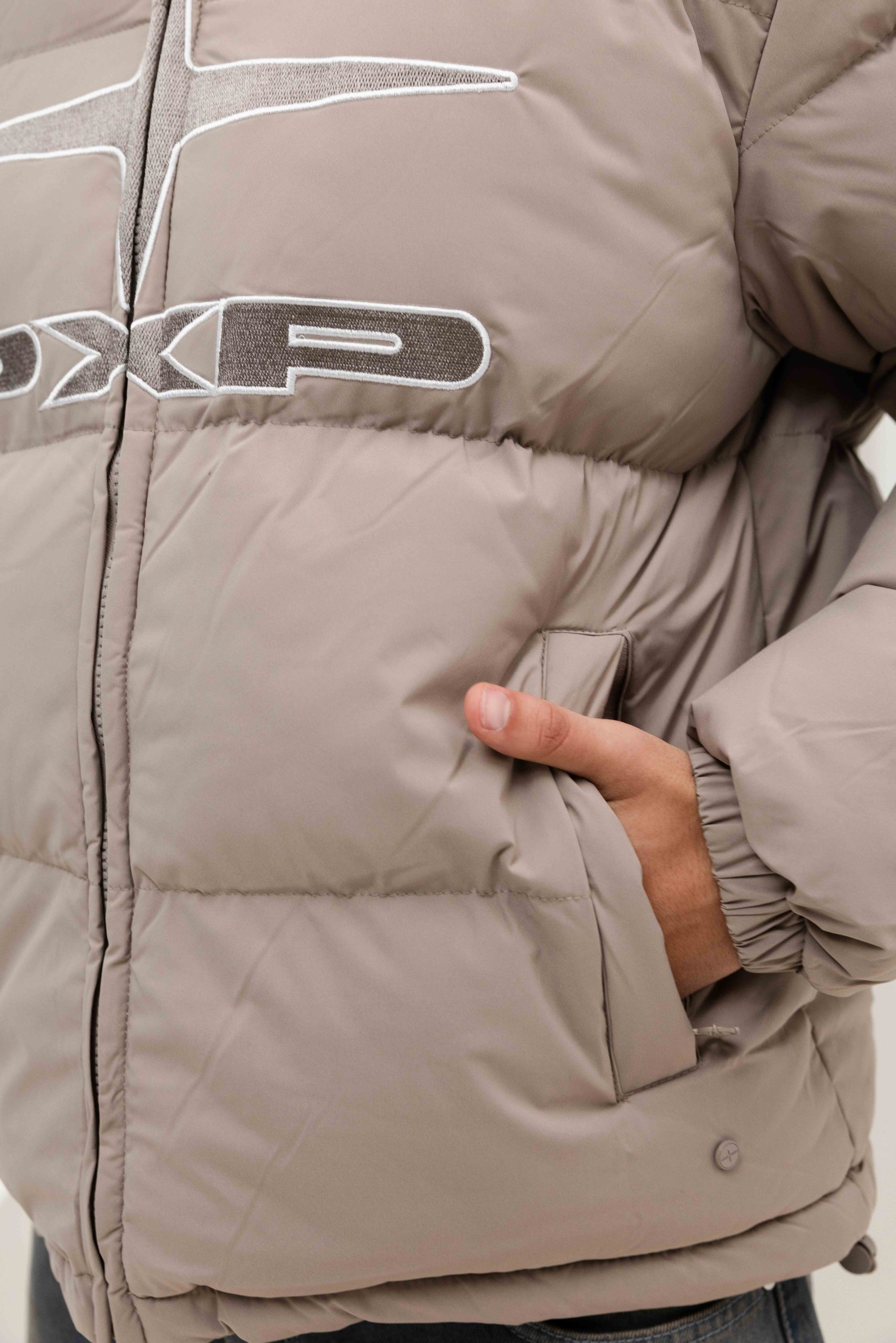 Project X Paris Essentials Winterjas Heren Beige