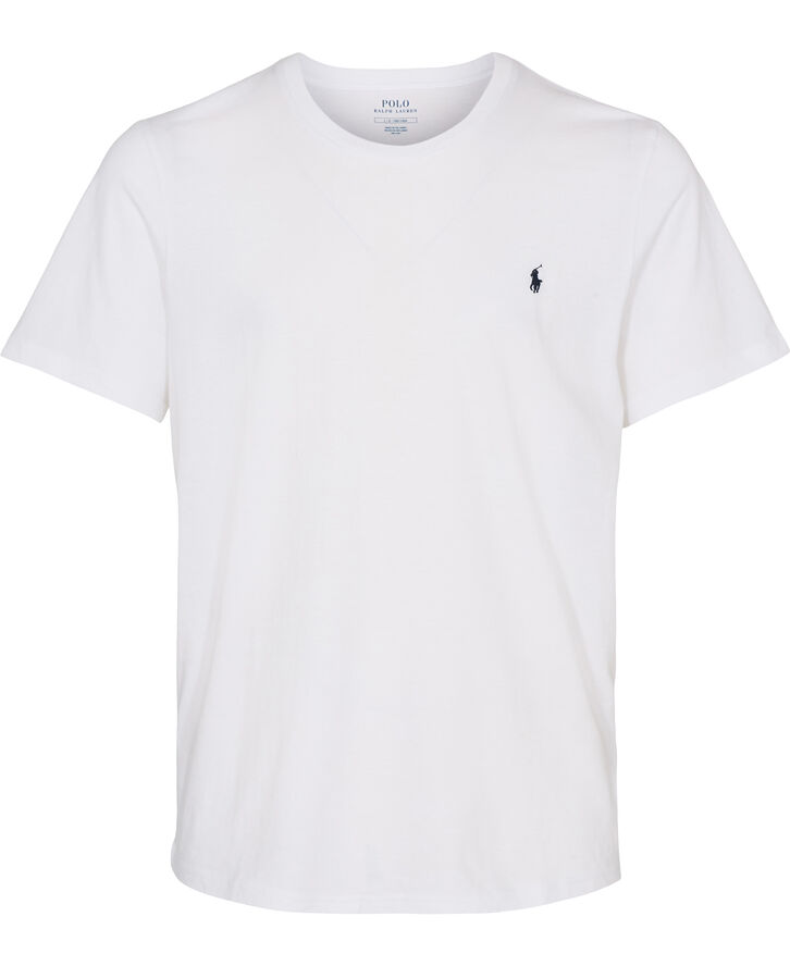 Polo Ralph Lauren Cotton Jersey Crewneck Sleep Tee Hvid