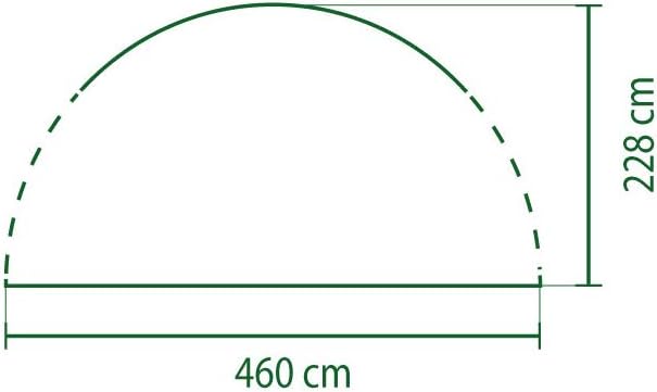 Event Shelter Pro XL Pavillon 4,5 x 4,5 m Seitenteil mit Tür und Fenster, Sonnenschutz