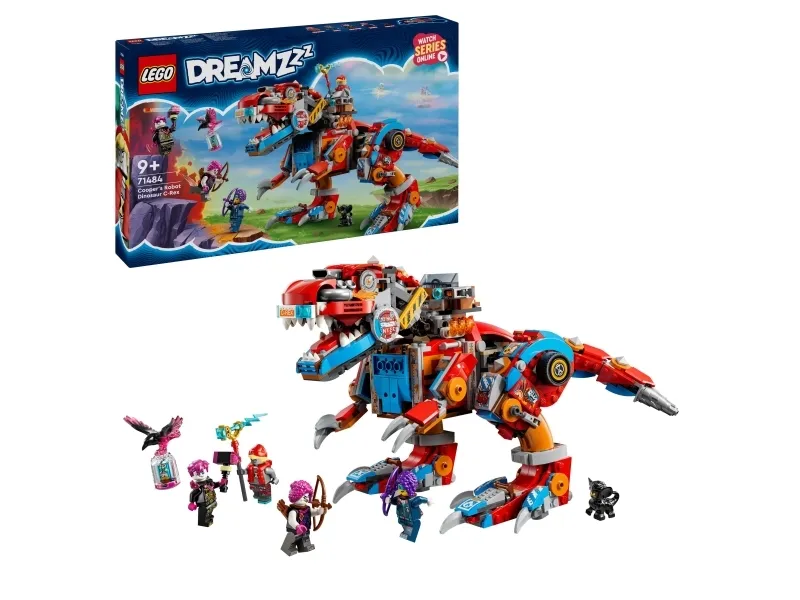 LEGO DREAMZzz 71484 Coopers robotdinosaur C-Rex