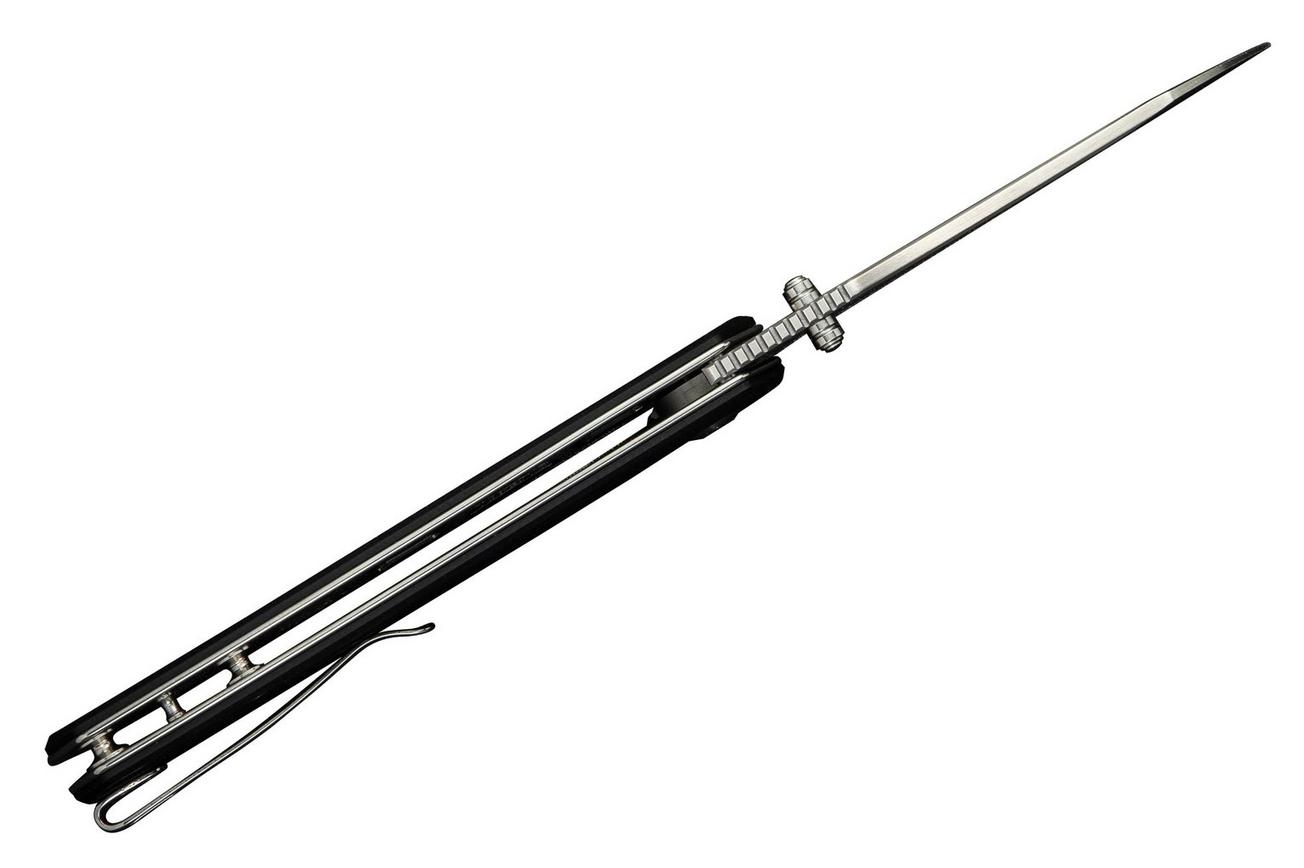 Sencut Draxor S24035-1 Satin 9Cr18MoV, Black G10, zakmes